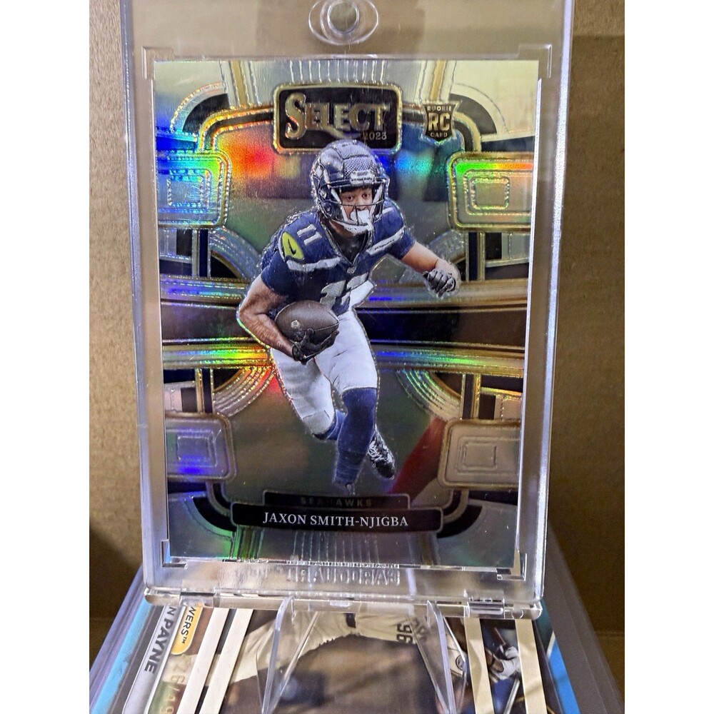 Panini 2023 Select Concourse Jaxon Smith-Njigba RC #87 Silver Prizm Seahawks🔥01